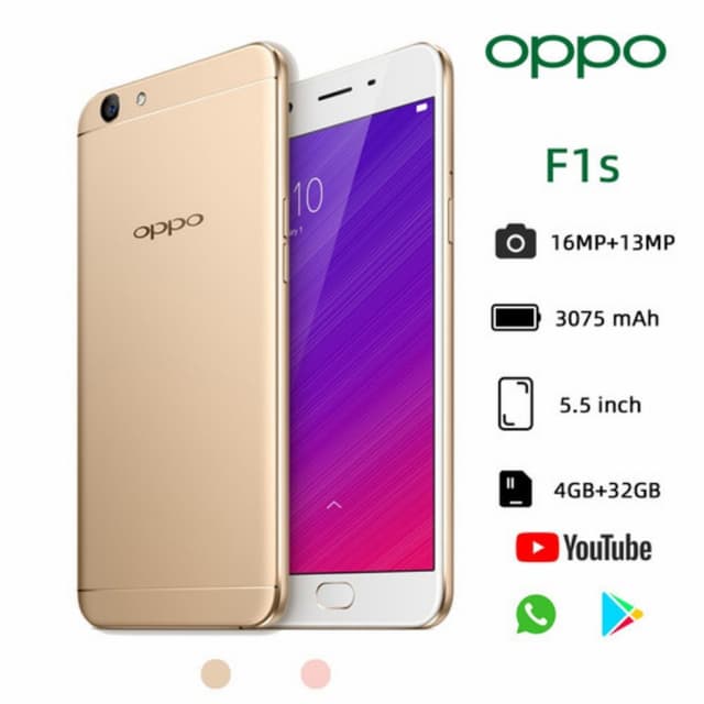 Oppo F1s 4gb 32gb PTA Approved