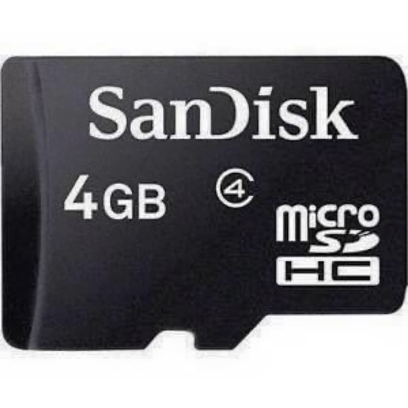 Sandisk 4gb Memory Card