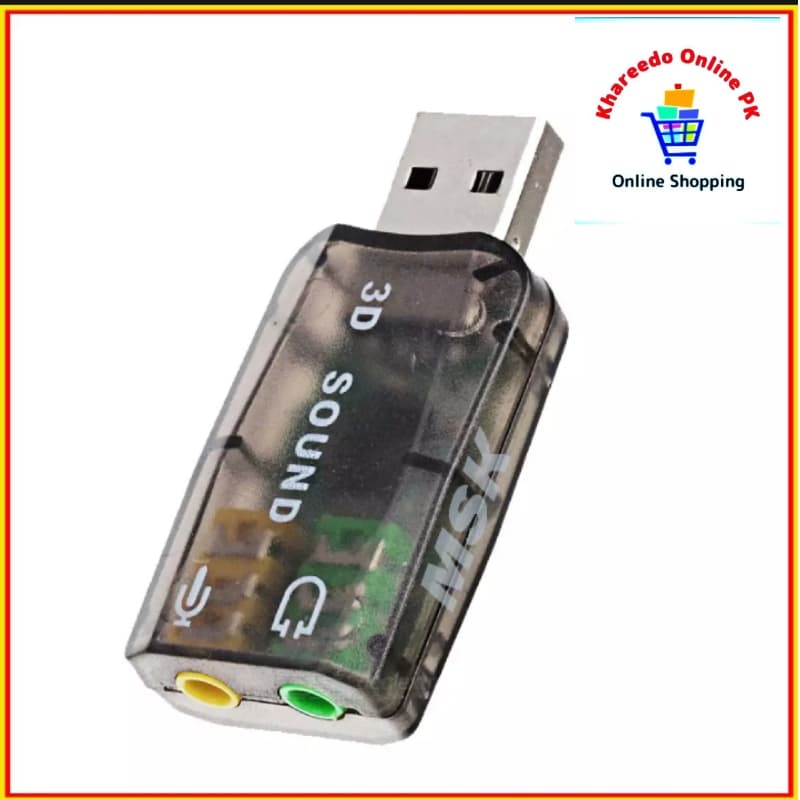3d USB Sound Card