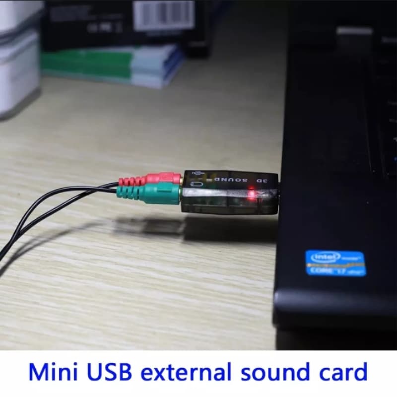 3d USB Sound Card